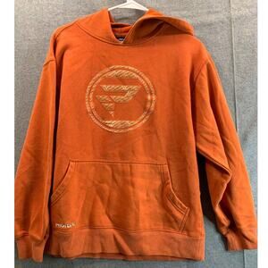 Protege Hoodie Jacket Adult Medium Orange Pullover Casual Shirt Mens